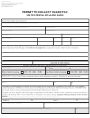 Form Dr 0440 - Permit To Collect Sales Tax