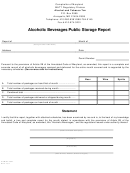 Form Com/att-027 - Alcoholic Beverages Public Storage Report