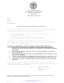 Form Md-1 - Military Sales Tax Deferment Application