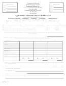 Form Com/att-011 - Application For A Statewide Caterer's (scat) License