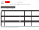 Fillable Schedule Of Bulk Storage Tanks Located In Alabama - Alabama Department Of Revenue Printable pdf