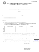 Form Rp- 551-ntc - Pro-rated Tax And Omission Notice Form