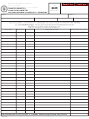 Schedule B (form 4389) - Tobacco Products - Other Than Cigarettes Customer Returns To Inventory