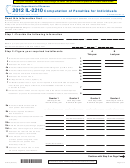Form Il-2210 - Computation Of Penalties For Individuals - 2012