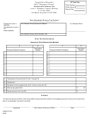 Form Com/att-018 - Non-resident Winery Tax Return