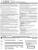 Form Il-505-b - Automatic Extension Payment For 2012