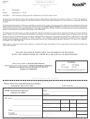 Form W-2/k-2 - Kentucky Wage And Tax Statements Order Form - 2012