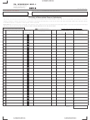 Form Pa-40 Nrc-i - Pa Schedule Nrc-i - Directory Of Nonresident Owners (individuals) - 2013