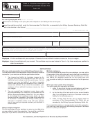 Form R-1307 - State Of Louisiana Exemption From Withholding Louisiana Income Tax