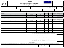 Form 514 - Oregon Cigarette Consumer's Monthly Tax Report - 2012