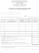 Form Sr-89 - Sand Royalty Monthly Reporting Form