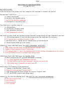 Reactions Of Photosynthesis Worksheet With Answers Printable pdf