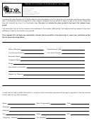 Form R-19023 - Request For Louisiana Tax Assessment & Lien Payoff
