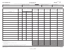 Arizona Form 819 - Schedule D, E-1, E-2