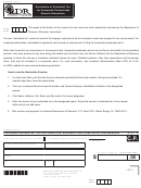 Form R-6922es - Louisiana Estimated Tax Declaration Voucher For Composite Partnership - 2012