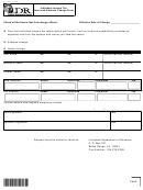 Form R-6505 - Individual Income Tax Name And Address Change Form