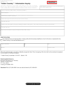 Form 3598 - Indian Country Information Inquiry
