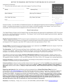 Notice To Financial Institution To Establish Iolta Account