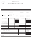 Form Nj-1065 - Schedule Njk-1 - Partner's Share Of Income - 2013