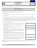 Worksheet Cr - Claim Of Right Income Repayments