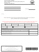 Form Wv/spf-100es - West Virginia Estimated Income/business Franchise Tax Payment For S Corporation And Partnership Printable pdf