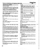 Form 201 - Renter's Certificate Of Property Taxes Paid Instructions