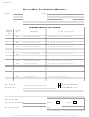 Form Drws - Disaster Relief Data Collection Worksheet