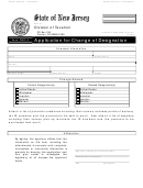 Form Dmf-5 - Application For Change Of Designation