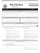 Form Dmf-6 - New Jersey Distributor Of Motor Fuels Tax Bond