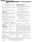 Electronic Funds Transfers "Eft" - Sales Tax Fact Sheet 159 Printable pdf