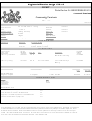 Form Mdjs 1200 - Criminal Docket - 2015 Printable pdf