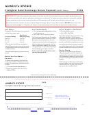 Form Pv51 - Firefighter Relief Surcharge Return Payment