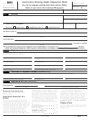 Fillable Form 8693 - Low-Income Housing Credit Disposition Bond Printable pdf
