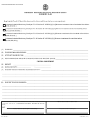 Form Rv-f1319301 - Tennessee Enhanced Industrial Machinery Credit Business Plan