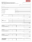 Form 2870 - Real Property Statement