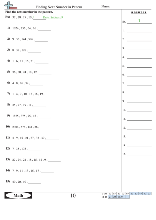 finding-next-number-in-pattern-pattern-worksheet-with-answers-printable-pdf-download