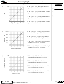 Examining Graphs - Math Worksheet With Answers