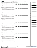 Creating Patterns - Pattern Worksheet With Answers