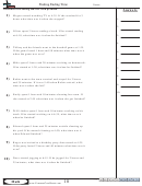 Finding Ending Time - Math Worksheet With Answers