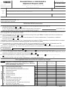 Form 1065x - Amended Return Or Administrative Adjustment Request (aar) - 2012