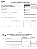 Form Nh-1120-es 702 - Business Tax - Corporation Estimated Tax Worksheet - 1999
