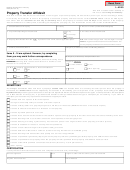 Form 2766 - Property Transfer Affidavit