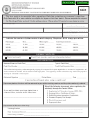 Form 5261 - Request For Fleet Plates With Company Name Or Logo Design