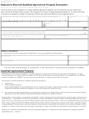 Form 2743 - Request To Rescind Qualified Agricultural Property Exemption