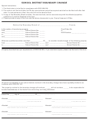 Form 150-504-056 - School District Boundary Change