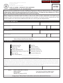 Form 5143 - Safe At Home - Request For Address Confidentiality Of Tax Records