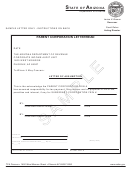 Form Ador 11207 - Parent Corporation Letterhead Form Sample
