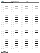 Division Drills (7s) - Division Worksheet With Answers Printable pdf