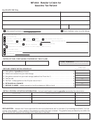 Form Mf-004 - Retailer's Claim For Gasoline Tax Refund - Wisconsin Department Of Revenue