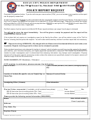 Ocean City Police Department Police Report Request Form
